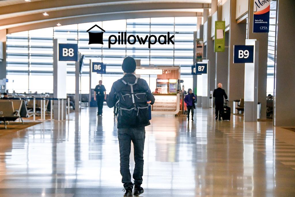 The Pillowpak - A Super Lightweight 55L Minimalist Travel Backpack