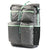 Pillowpak Bag in Cool Grey with Mint Trim